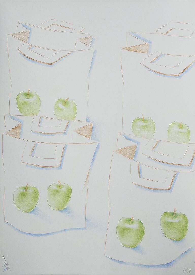 GREEN APPLE-Mehdi Hosseini-Bostan Gallery 2023.page07