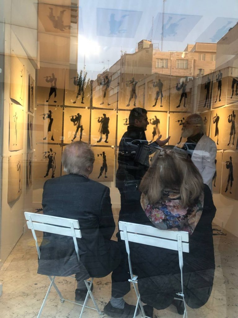 behzad shishehgaran installation views