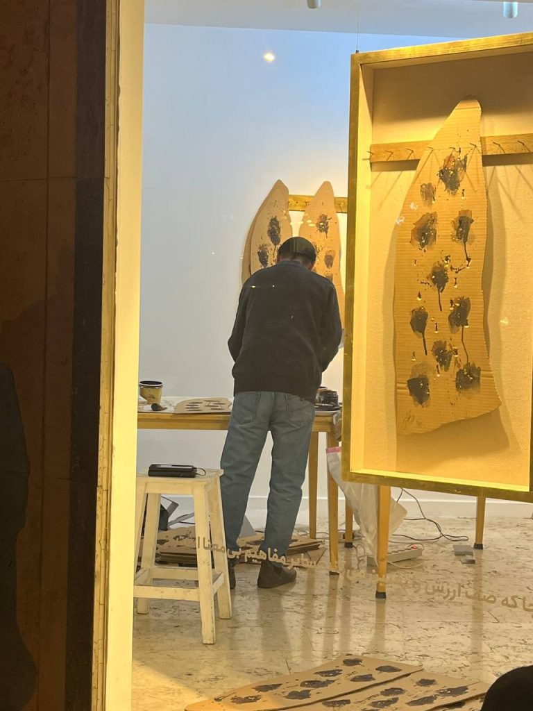 houman mortazavi - sangak - installation views